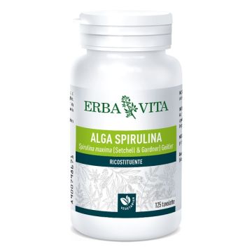 Erbavita alga spirulina 125 tavolette 400 mg