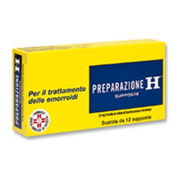 Preparazione h 12 supposte da 23 mg