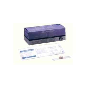 Medicazione non aderente sterile con copridito in silicone per ferite mani piedi aptic digit misura large per dita 10 pezzi