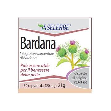 Bardana estratto secco titolato 50 capsule