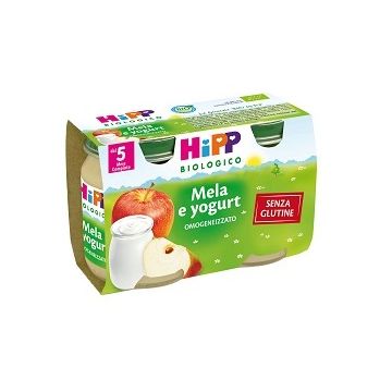 Hipp bio omog mela/yogurt2x125