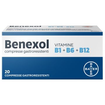 Benexol Trattamento per Carenza di Vitamine B 20 Compresse