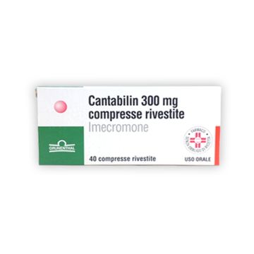 Cantabilin 40 compresse riv 300mg