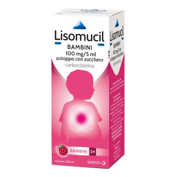 Lisomucil Tosse Mucolitico Sciroppo con Zucchero 100 mg/5 ml
