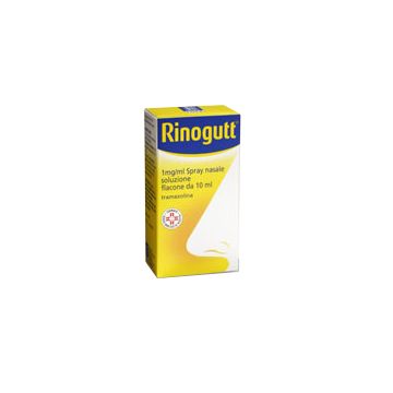 Rinogutt spray nasale 10 ml 1 mg/ ml Rinogutt spray nasale 10 ml 1 mg/ ml