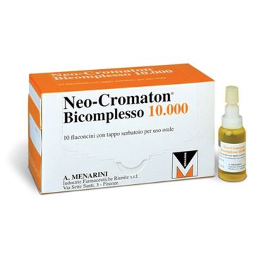 Neo Cromaton Bicomplesso 10000 Soluzione Orale 10x15ml Neo Cromaton Bicomplesso 10000 Soluzione Orale 10x15ml