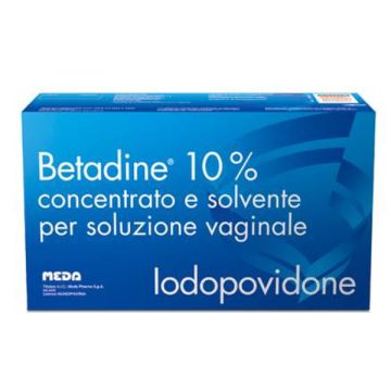 Betadine soluzione vaginale 5flaconi +5fiale +5 cannule