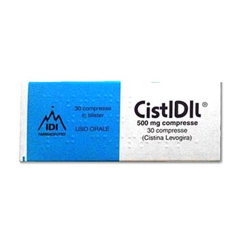 Cistidil 30 compresse 500 mg