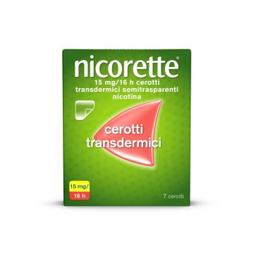 Nicorette 7 Cerotti Transdermici 15mg/16h