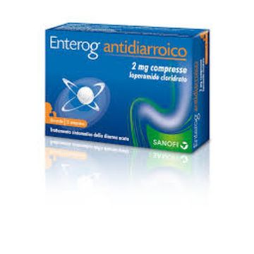 Enterog antidiarroico 12 compresse 2mg Enterog antidiarroico 12 compresse 2mg