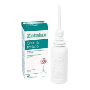 Zetalax Clisma Fosfato Soluzione Rettale 133 ml
