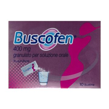 Buscofen grat 10 Bustine 400mg