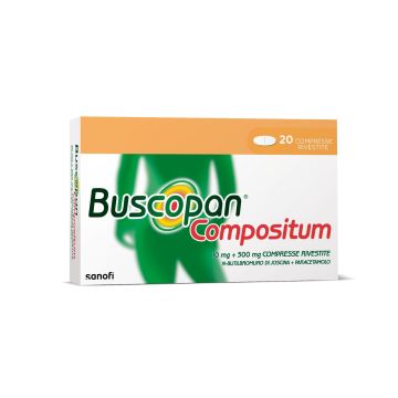 Buscopan Compositum 10mg + 500mg 20 Compresse Rivestite