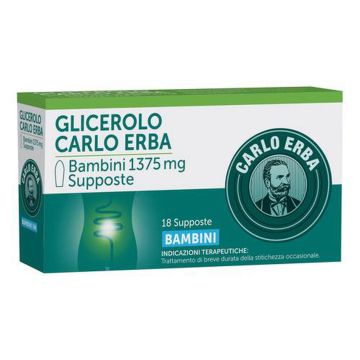 Glicerolo18 Supposte Stitichezza Bambini Occasionale