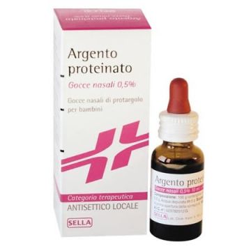 Argento proteinato sella