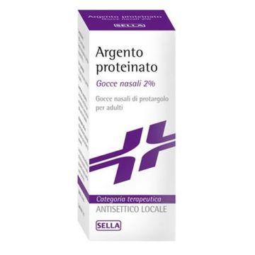 Argento Proteinato Sella Adulti 2% Gocce 10 ml