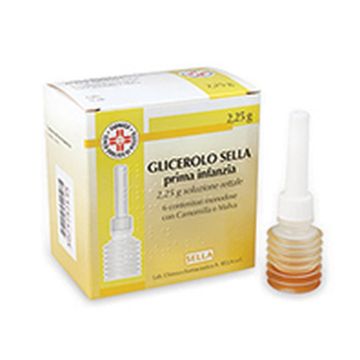 Glicerolo Sella Prima Infanzia 2,25 g 6 Microclismi