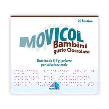Movicol cioccolato bambini 20 bustine 6,9g