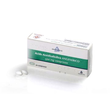 Acido Acetils.500mg 20 Compresseang. Acido Acetils.500mg 20 Compresseang.