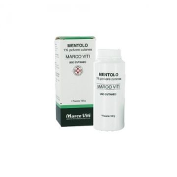 Mentolo 1% mv polvere cutanea flacone 100gr