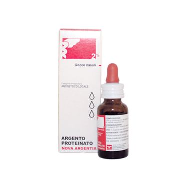 Argento Proteinato (Nova Argentia) Ad Gocce Orali 10 Ml 2% Argento Proteinato (Nova Argentia) Ad Gocce Orali 10 Ml 2%