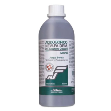 Acido borica 3% 500ml fadem