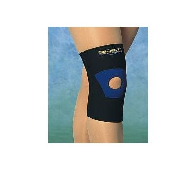 Ginocchiera tubolare con foro per la rotula object taglia small
