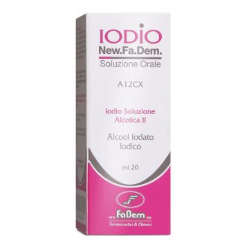 Alcool jodato ii 20ml fadem