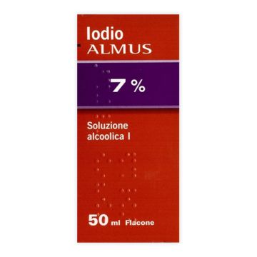 Iodio almus 7% / 5%  soluzione cutanea alcoolica