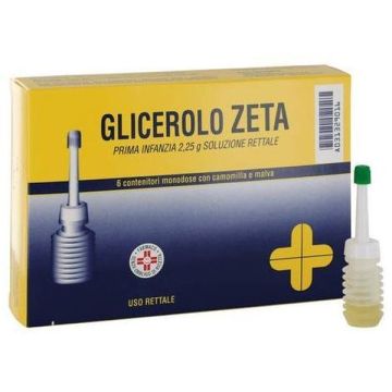 Glicerolo Zeta Prima Infanzia 2,25 g Soluzione Rettale