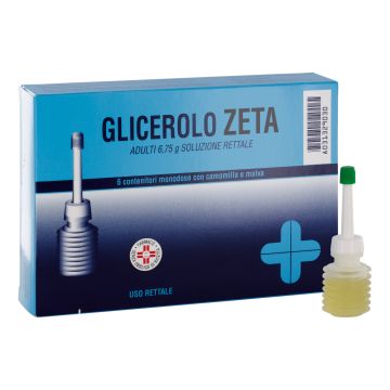 Glicerolo Zeta Adulti 6,75g Soluzione Rettale 6 Clismi