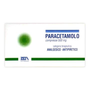 Paracetamolo 500mg 20compresse Zeta