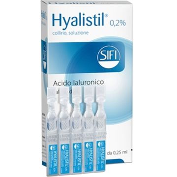 Hyalistil 0,25 ml collirio 20 dosi