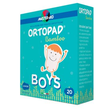 Cerotto Oculare Per Ortottica Ortopad Boys 5 X6,7 Cm 20 Pezzi
