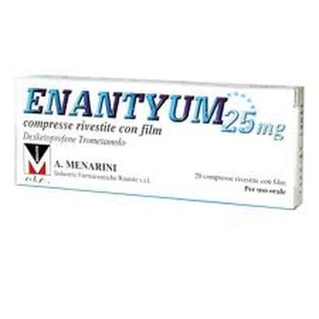 Enantyum 20 compresse rivestite 25mg Enantyum 20 compresse rivestite 25mg