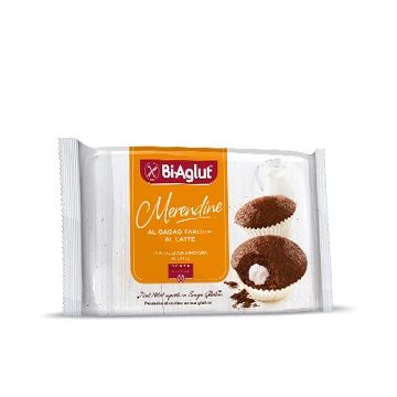 BiAglut Senza Glutine Merendine Cacao Latte 200g
