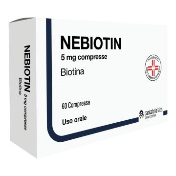 Nebiotin  5 mg compresse  biotina