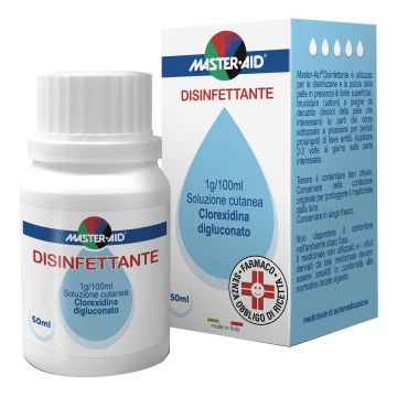 Master aid disinfettante 1 g/100 ml soluzione cutanea