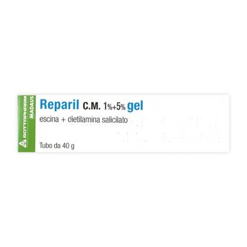 Reparil gel c.m. 40 g 1%+5%