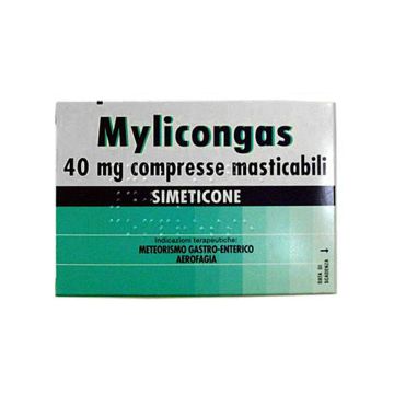 Mylicongas 50 compresse masticabili da 40 mg