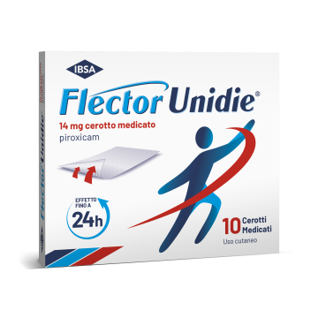 Flector unidie 14 mg, cerotto medicato  piroxicam