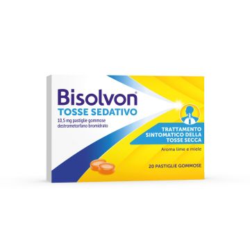 Bisolvon Tosse Sedativo Per Tosse Secca 20 Pastiglie Gommose