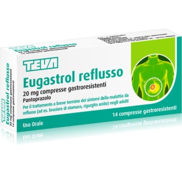 Eugastrol Reflusso 20mg 14 Compresse