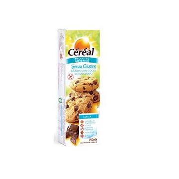 Cereal Biscotti Gocce Cioccolato Senza Glutine 150g