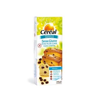 Cereal Plumcake Uvetta Senza Glutine 240g