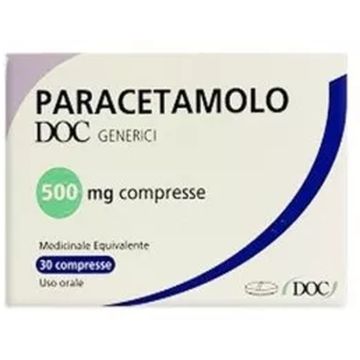 Paracetamolo Doc Generici 30 Compresse 500mg
