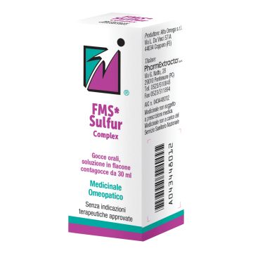 Fm Sulfur Complex 30ml Gocce