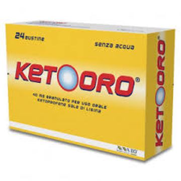 Ketooro  granulato orale 12 bustine 40mg
