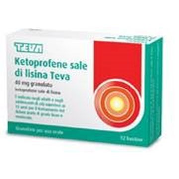 Ketoprofene 12  Bustine 40mg teva