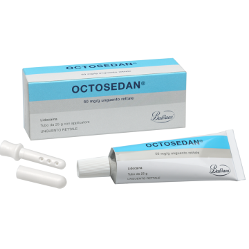 Octosedan 50 mg/g unguento rettale  lidocaina